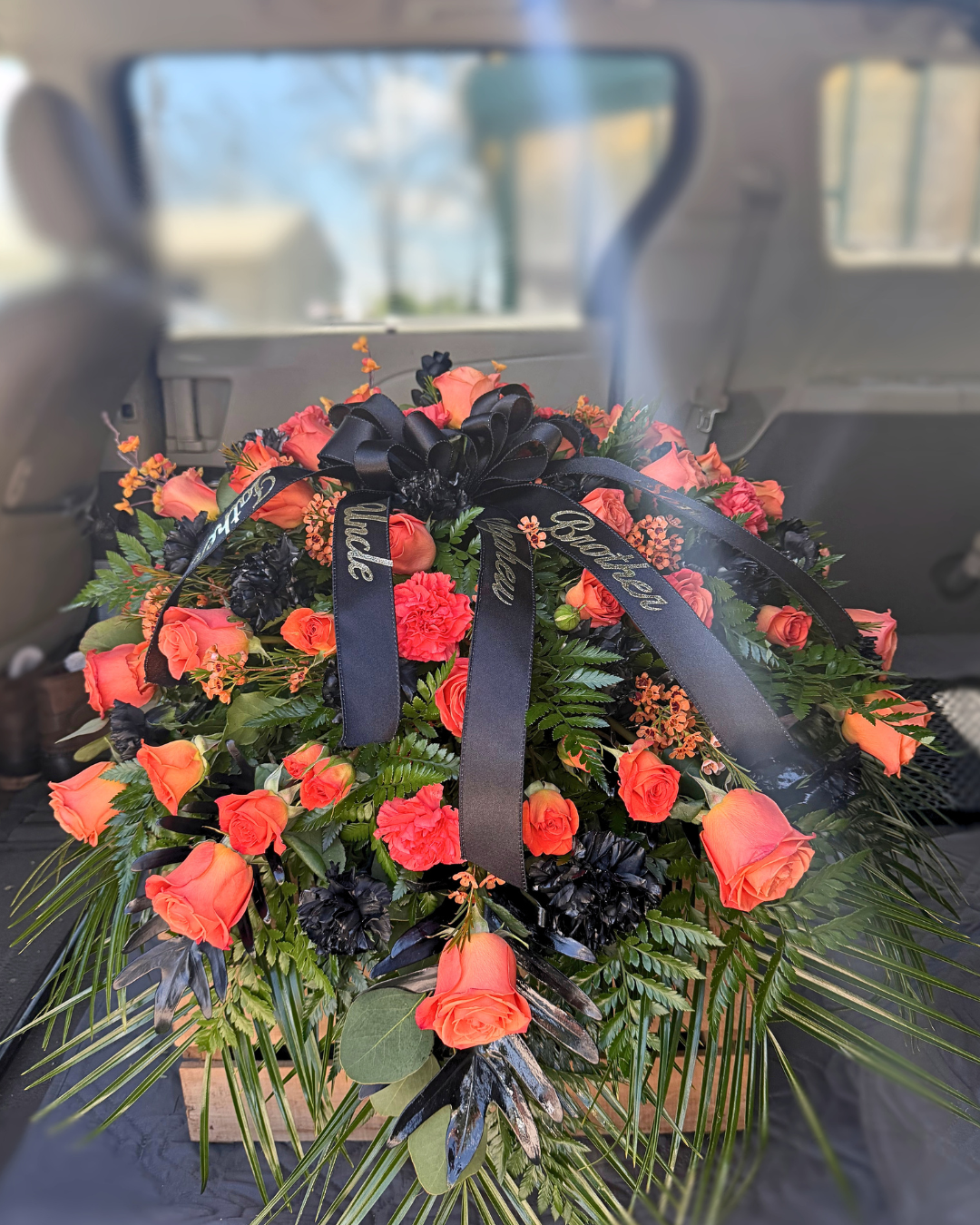 Harley Casket Spray