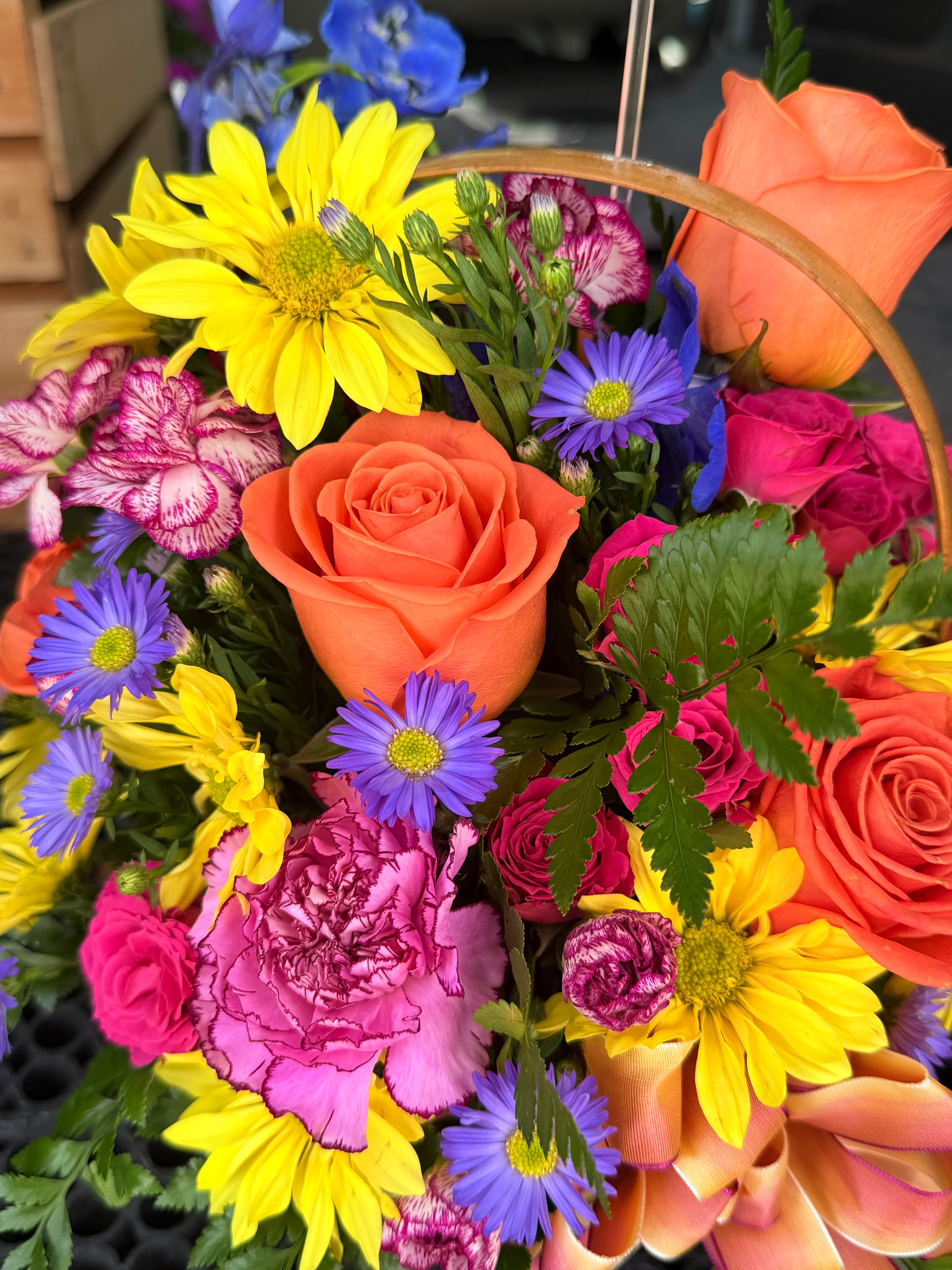 Summer Sunrise Basket