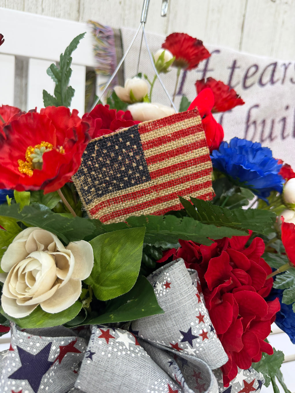 Stars & Stripes Honor Basket
