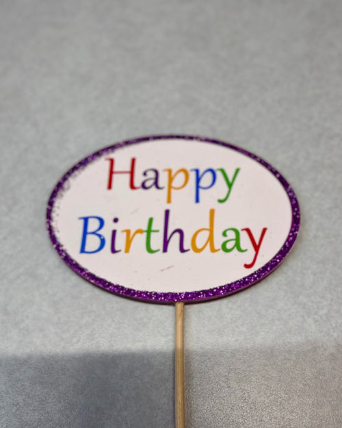 "Happy Birthday" signs