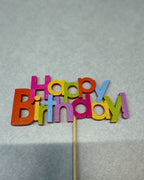 "Happy Birthday" signs