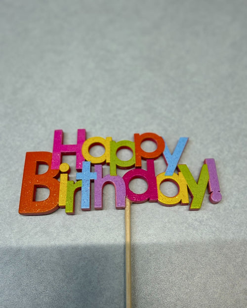 "Happy Birthday" signs