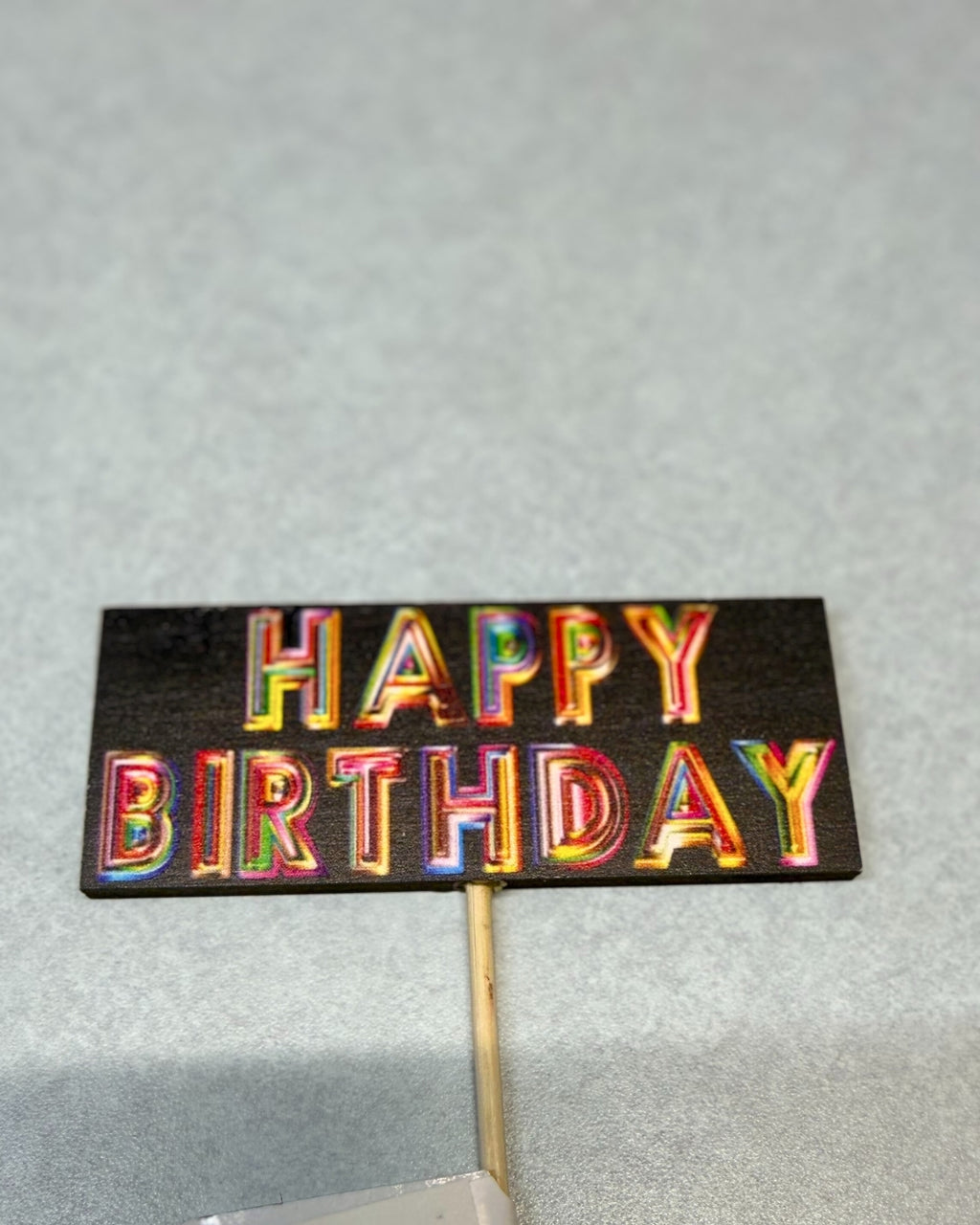 "Happy Birthday" signs