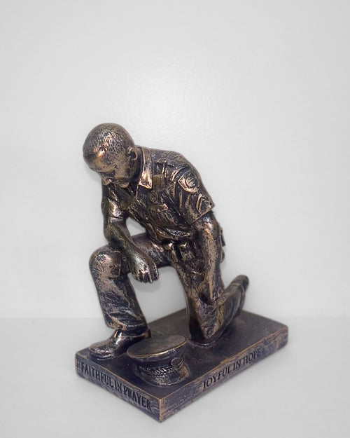 Antique Bronze Finish Statues