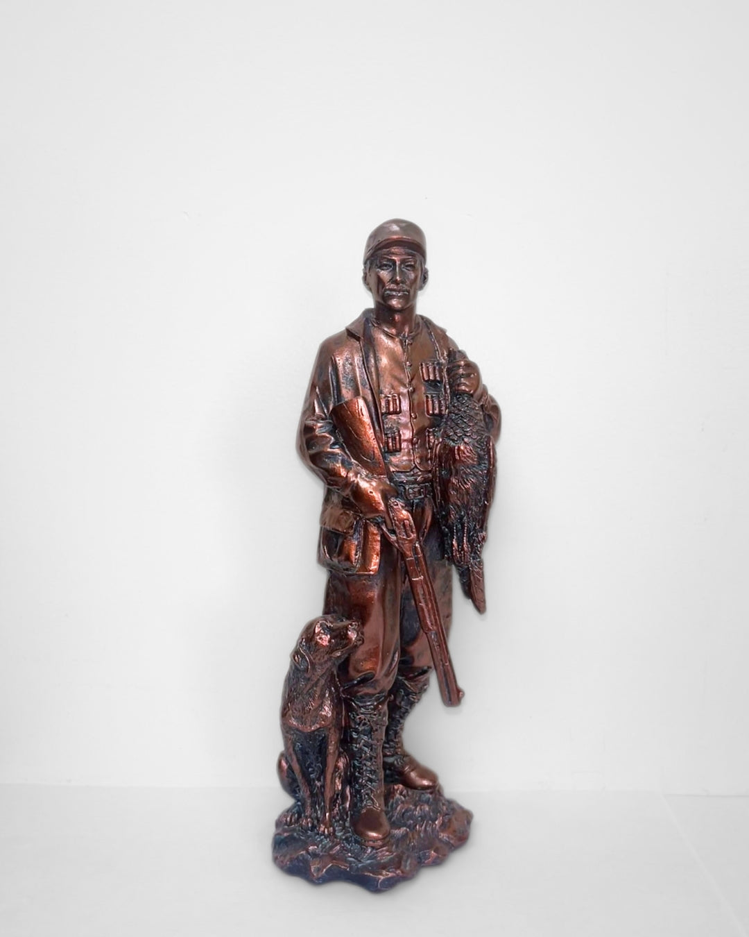 Antique Bronze Finish Statues